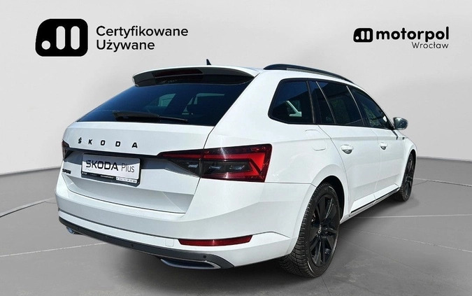 Skoda Superb cena 124900 przebieg: 152549, rok produkcji 2020 z Tarnogród małe 742